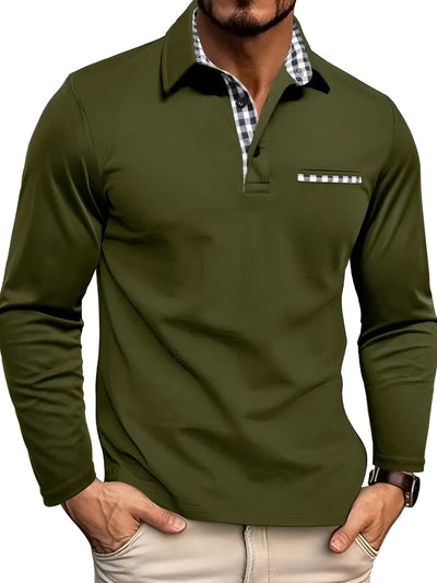 Mozalu™ | Chase Men’s Long-Sleeve Polo