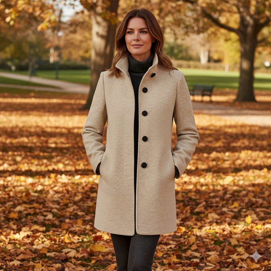 Mozalu™ | Aurelia Wool coat