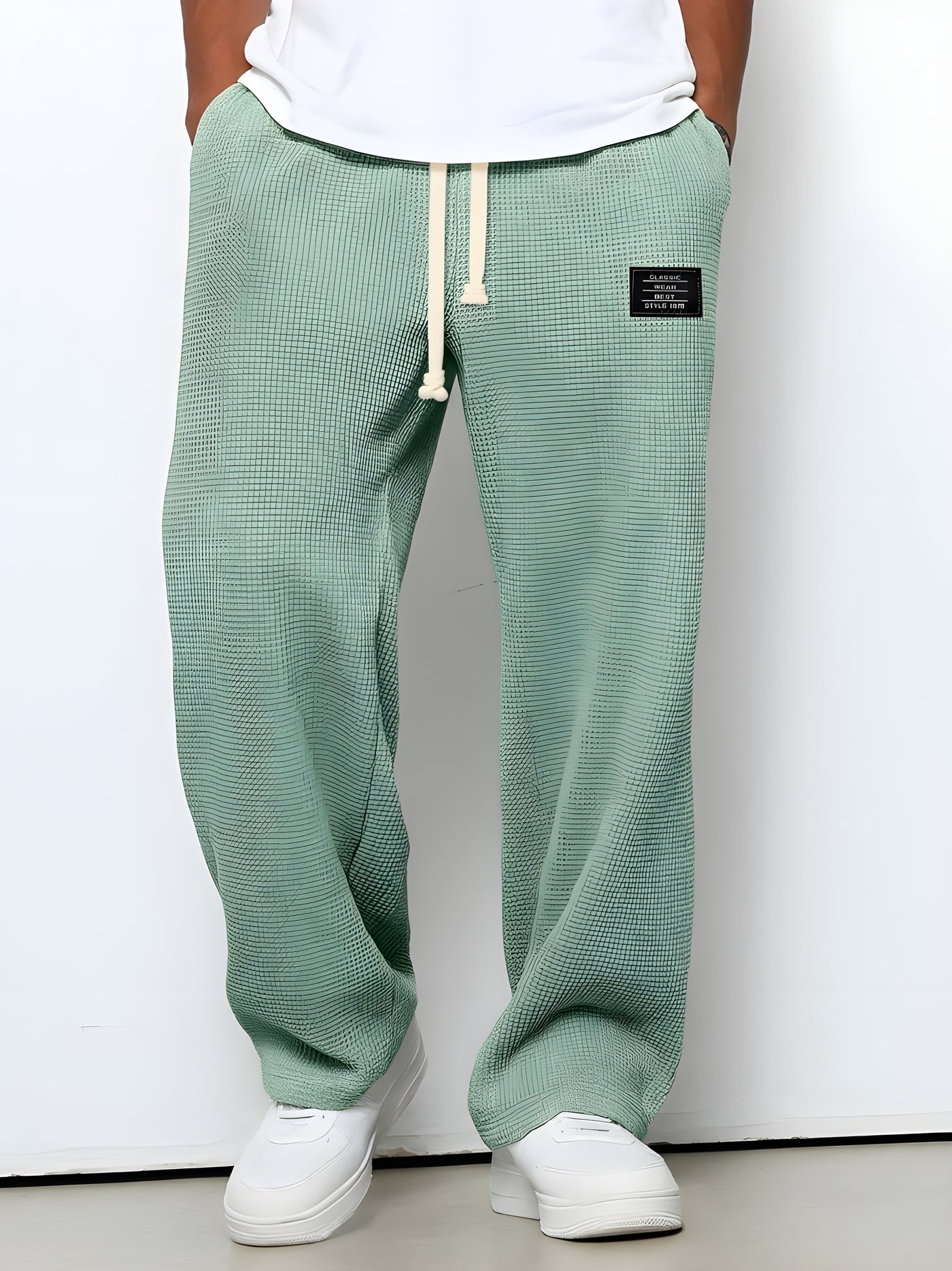 Mozalu™ | Logan Wide Trousers with Adjustable Waist