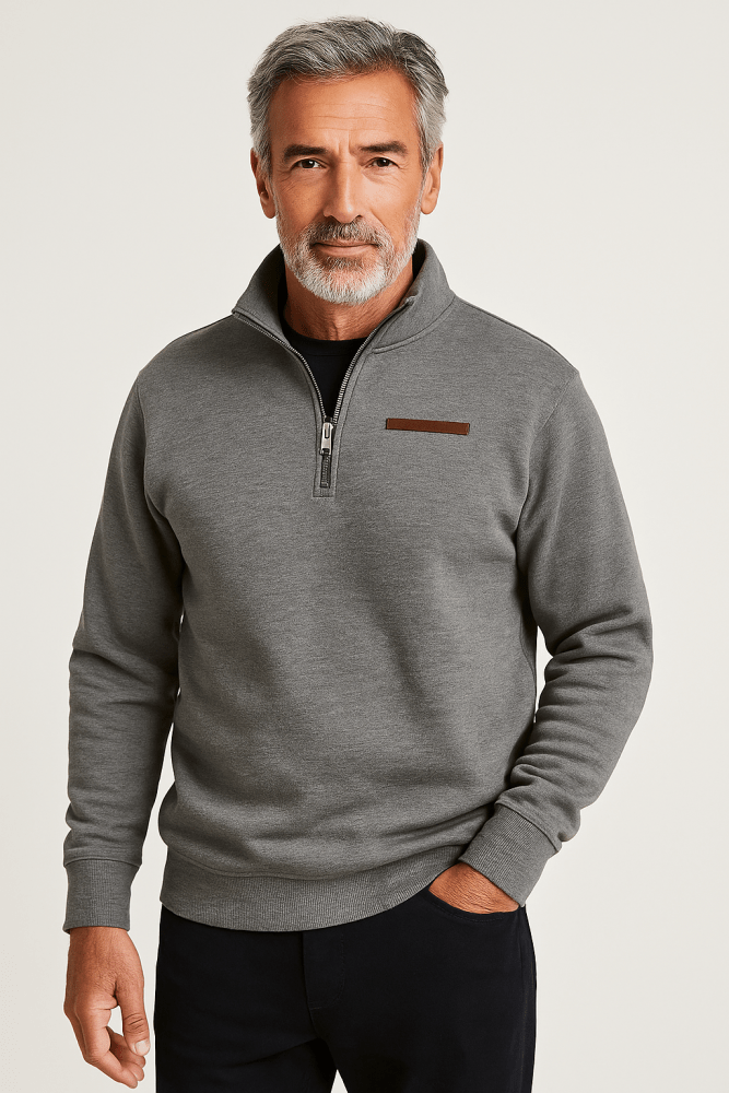 Mozalu™ | Weston Casual fleece sweatshirt for men
