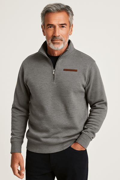 Mozalu™ | Weston Casual fleece sweatshirt for men
