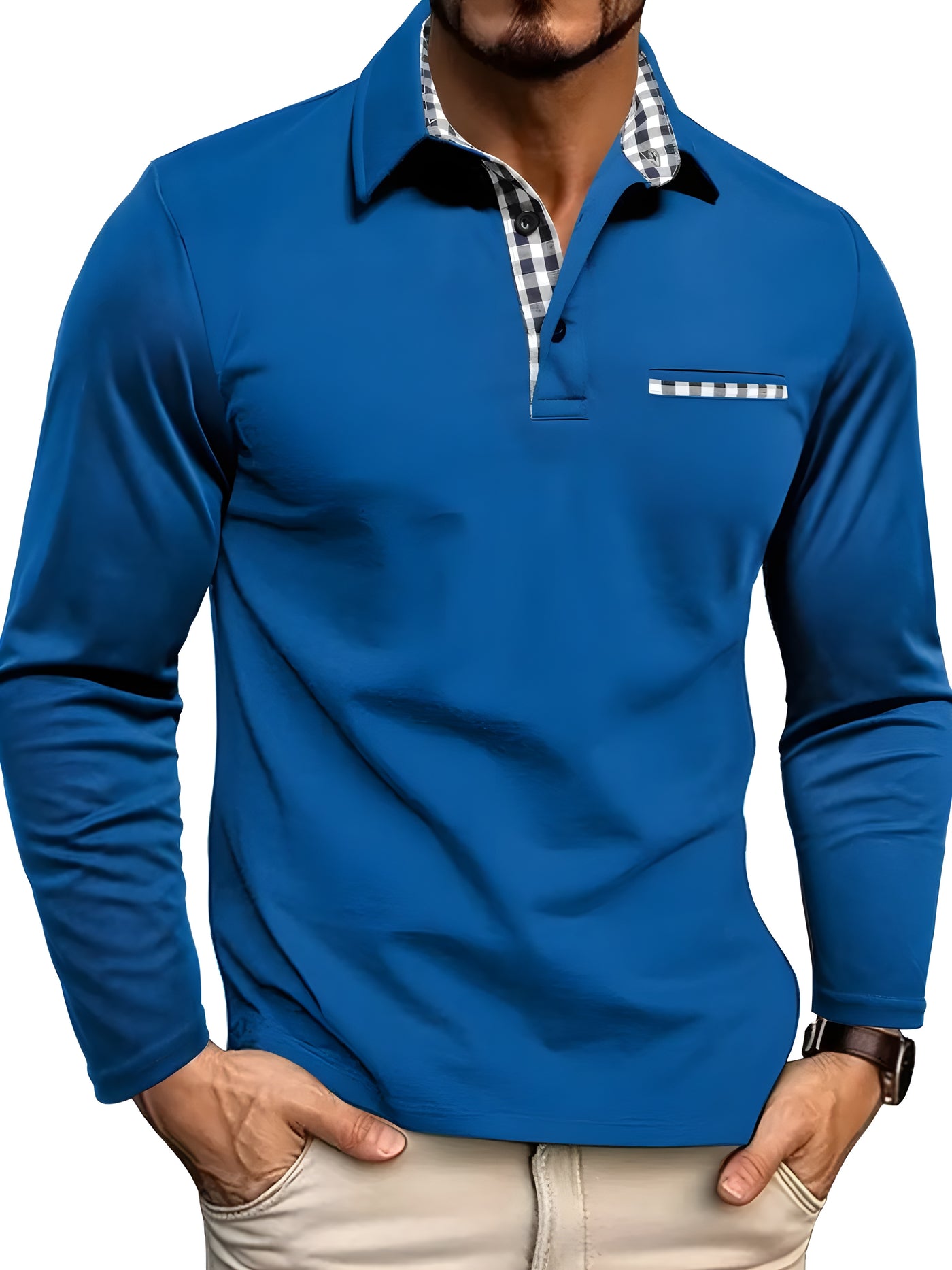 Mozalu™ | Chase Men’s Long-Sleeve Polo