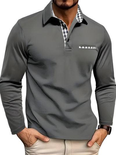 Mozalu™ | Chase Men’s Long-Sleeve Polo