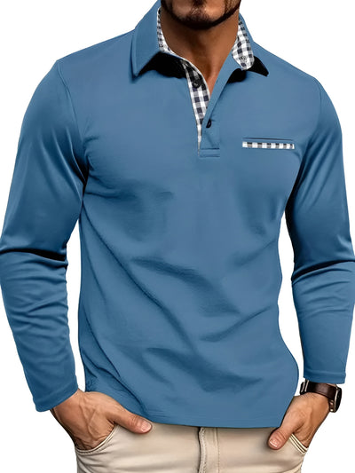 Mozalu™ | Chase Men’s Long-Sleeve Polo