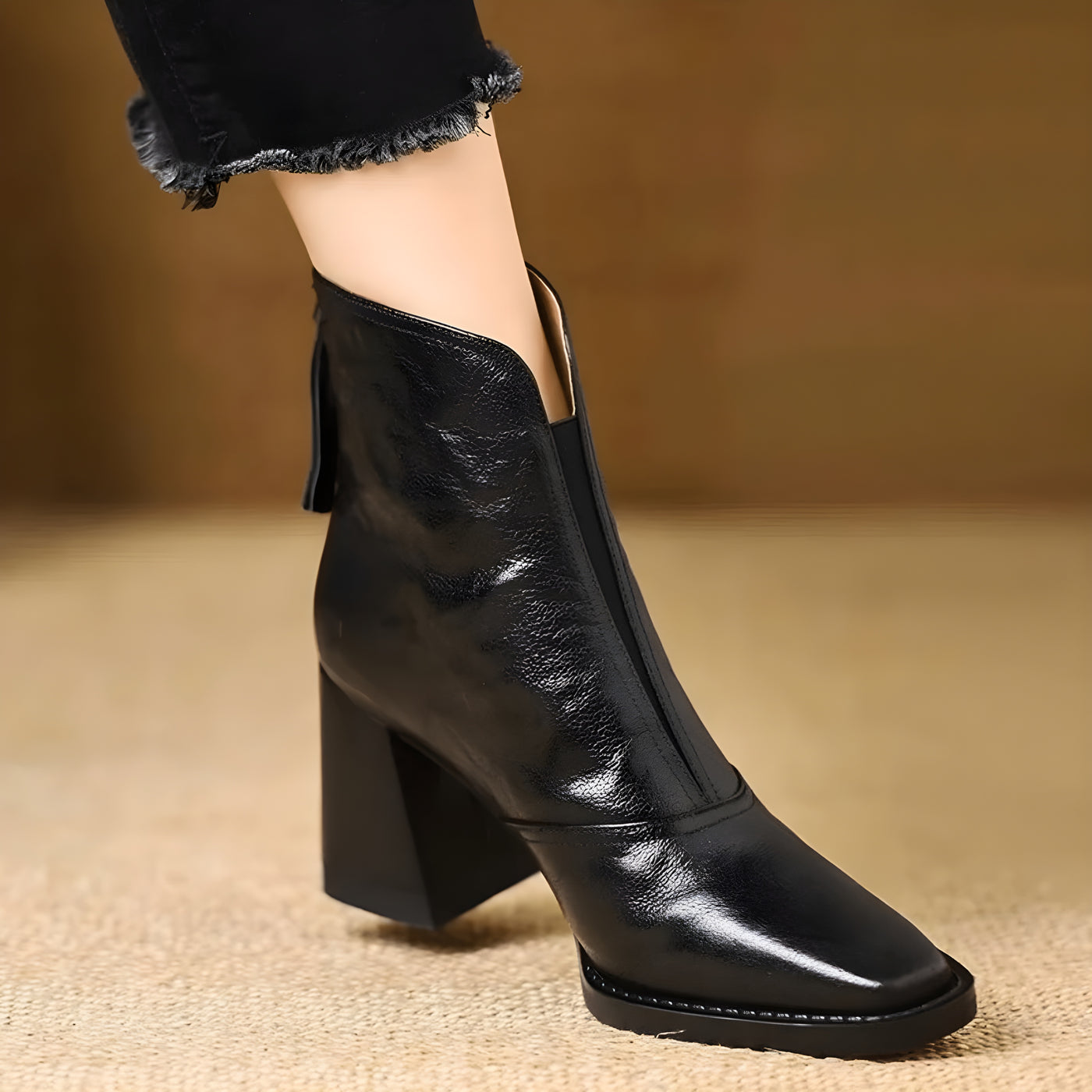 Mozalu™ | Emery Elegant Mid-Calf Luxury Boots